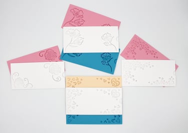 pochette petit étui à invitations ou lettres