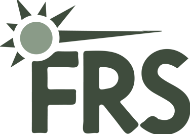 a logo for the frs logo