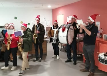 Noël EHPAD André Couturier Rugles Avenir Ruglois