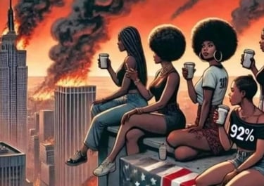 Nikki Free Picture of Burning America