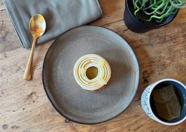 tarte poire verveine