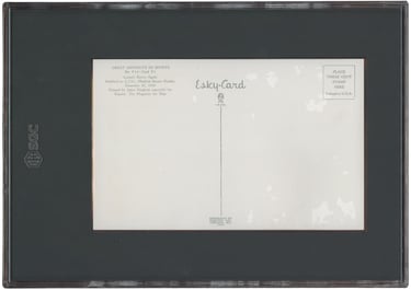 1945 Esquire Esky Card Great Moments in Sports #14 Hank Luisetti #2 Rookie Basketball Card (back)