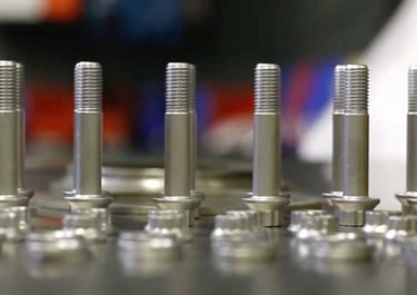 Aerospace engineer performing reverse engineering on aircraft structural parts