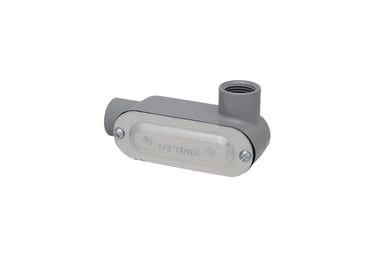 Condulet de aluminio tipo LR marca TRL Industrias