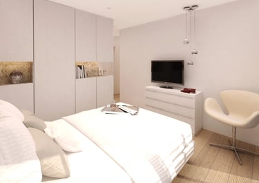 Proyecto de interiorismo para reforma integral de vivienda en Valencia. www.impatto.es