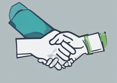 a man riding a skateboard down a street next to tall buildings