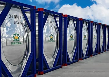 ISO Tanks for liquid, gas and powder