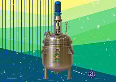 Stainless-steel reactor open-top | Equipodia