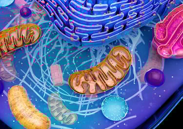 Health Vibes - an unhealthy gut microbiome from too many sugary & processed foods 
