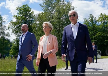Les deux présidents de l'UE, von der Leyen et Michel, tiendront des réunions distinctes avec Biden