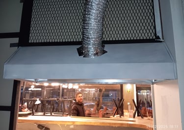 Batman Baca Endüstriyel Davlumbaz İmalatı ve Montajında Güvenilir Çözüm Ortağınız