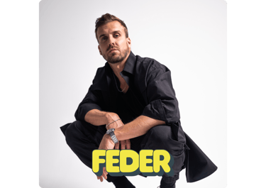 Portrait FEDER  tête d’affiche du ENJOOY Festival 2025 Montpellier 