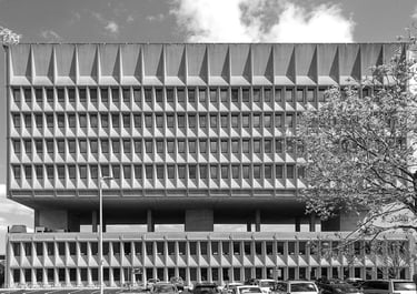 Hotel Marcel / Pirelli Tire Building ● New Haven, CT, USA ● Marcel Breuer ● 1968-1970 