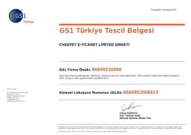 kedi maltı orijinal mi Cheepet GS1 barkodlu kedi macunu ürün doğrulama belgesi