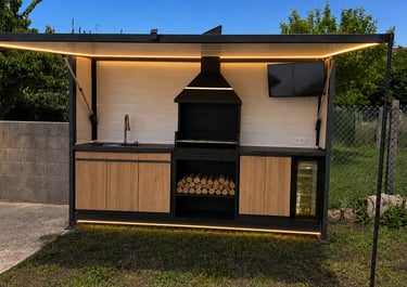 barbacoa modular en Vigo