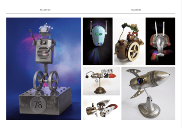 Dezine magazine article on artist Tal Avitzur, pages 118-119.