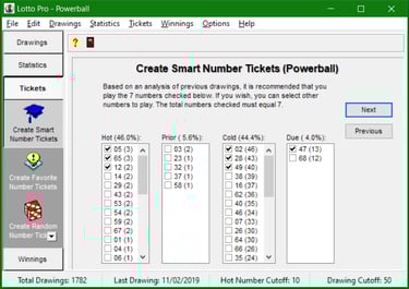 Create Smart Number Tickets