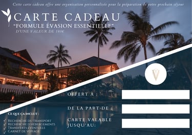 Carte cadeau - Style 1 - 180€