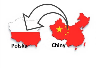 Import maszyn z Chin do Polski, obniżenie ceny nawet o 75% 