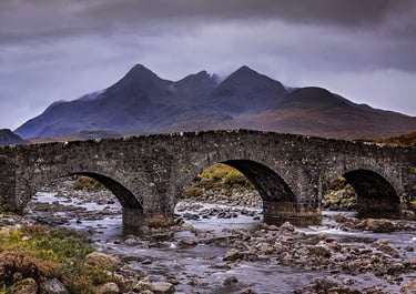 Sligachan old bridge workshop photograph
