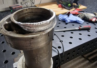 alumīnija detaļu atjaunošana