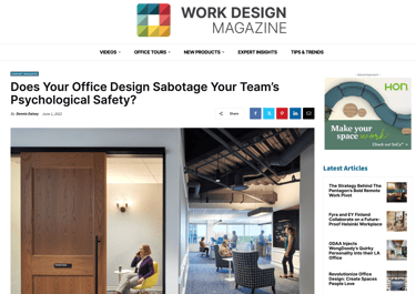 Amy Clark WorkDesign Magazine Article