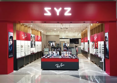 店内全品Ray-BanのSYZイオンモール堺鉄砲町店の店舗外観｜堺市のニュースならサカイタイムズ