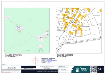 DP 1 Plan de situation
