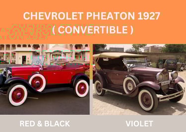 Chevrolet Pheaton 1927 (Convertible)