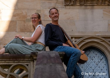 Das Singer-Songwriter-Duo French Connection aus dem Rhein-Main-Gebiet.