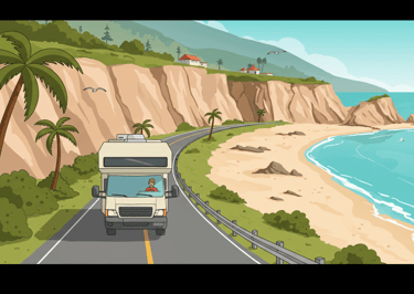 Travel anywhere with your RV thanks to your RV Tech, internet S, GPS, TPS and surge protect