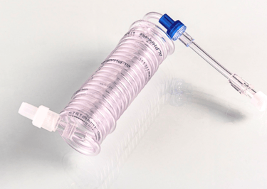 Extensor espiralado com válvula antirrefluxo da Alpharad