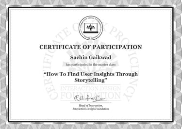 IDF, Industry Standard UX Certificate, Interaction Design Foundation, NNg, Neilson Norman Group,