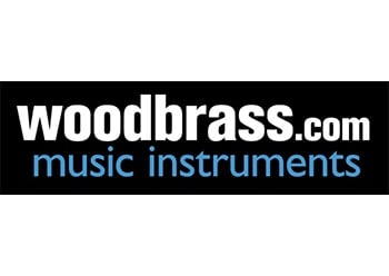 a logo for woodbrass website
