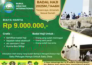 biaya badal haji 2025
