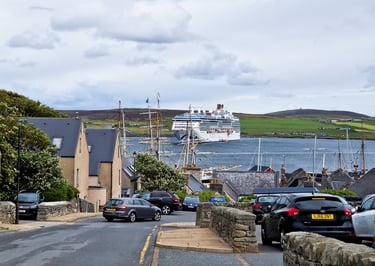 Lerwick harbour Shetland
