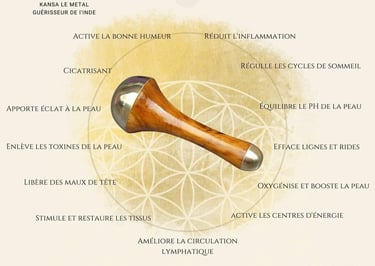 Baguette Kansa Ayurvédique Massage et détente
