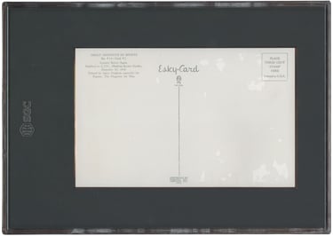 1945 Esquire Esky Card Great Moments in Sports #14 Hank Luisetti #2 Rookie Basketball Card (back)