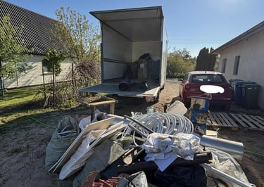 Senų ir nereikalingų daiktų išvežimas