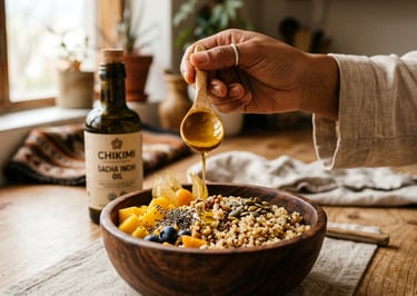 Aceite de Sacha Inchi de Chikimi-Cuenca