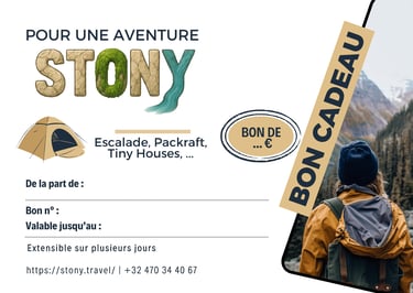 Bon cadeau Stony