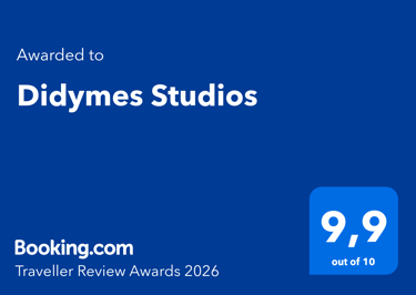 booking.com award Didymes