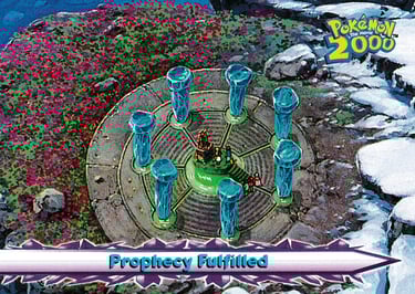 62 Prophecy Fulfilled Topps Pokémon The Movie 2000
