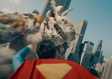 Superman Fights the Kaiju
