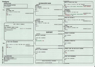 Pedigree export U'Marley