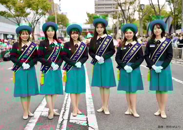 堺市内イベントで活動する堺観光コンシェルジュの様子｜堺市のニュースならサカイタイムズ