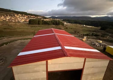 Proyecto Nave almacén de materias primas forrajeras