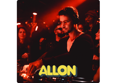 ALLON, DJ électro, au ENJOOY Festival 2025, le 20 septembre à Montpellier 
