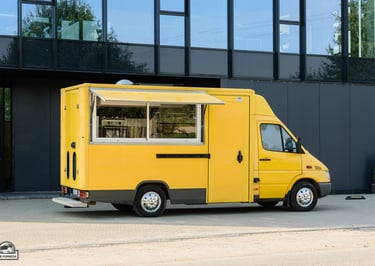 Maisto furgonai, food trucks. Irengimas ir gamyba