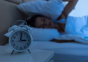 مشكلة الارق وصعوبة النوم